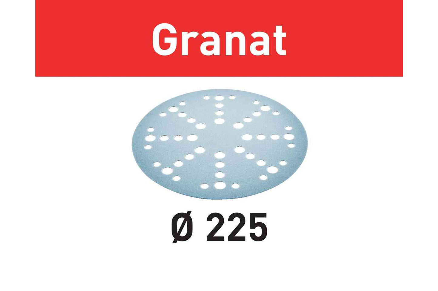 Festool Schleifscheibe Granat STF D225/128 P80 GR/25 - 205655