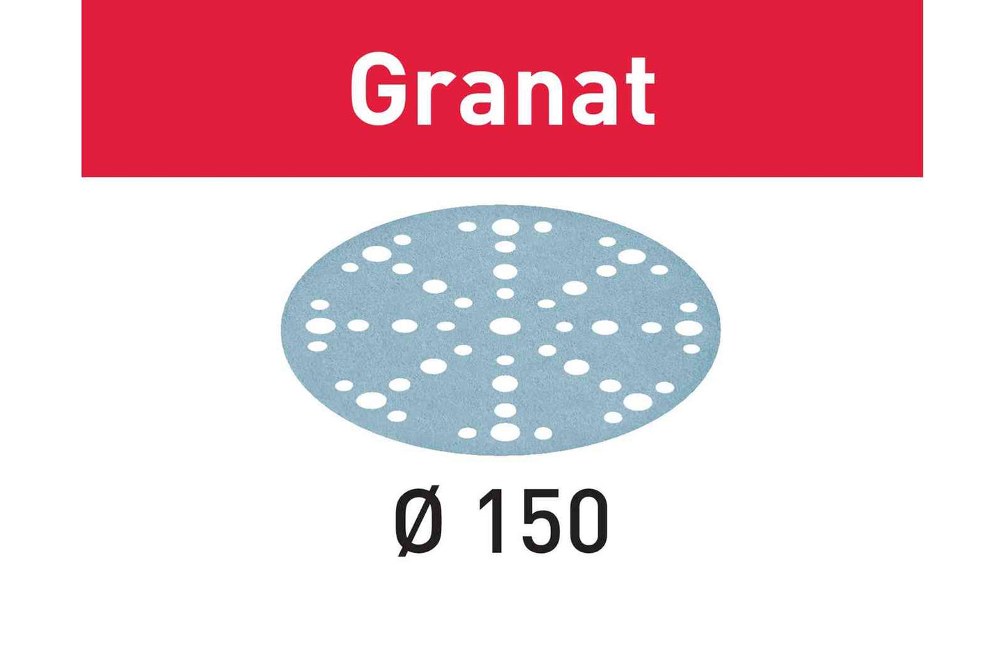 Festool Schleifscheibe Granat STF D150/48 P100 GR/100 - 575163