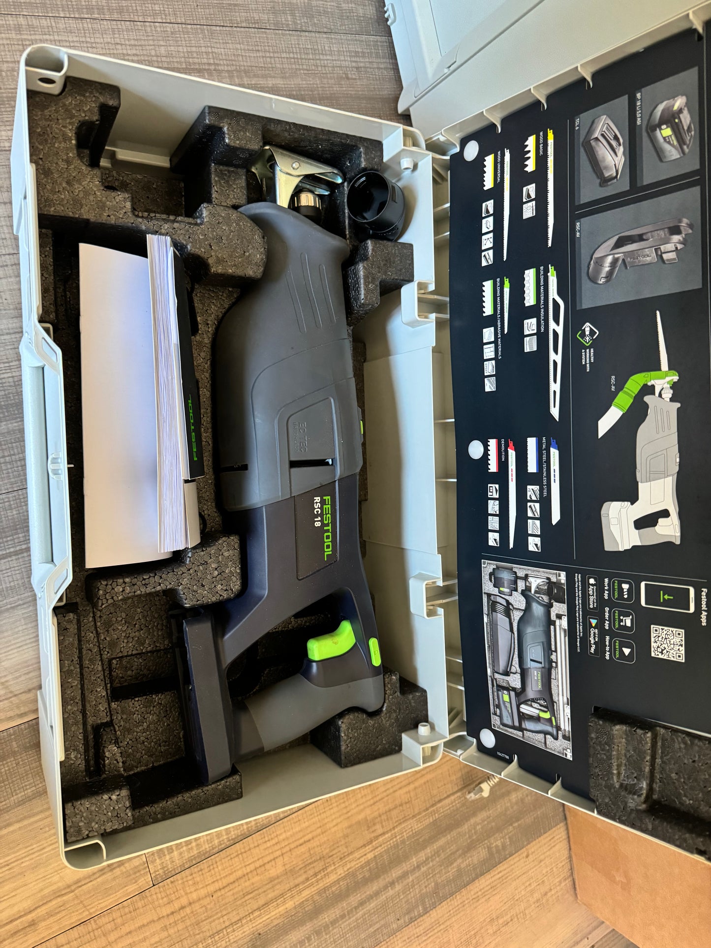 Festool Akku-Säbelsäge RSC 18 EB-Basic - 576947 - Vorführgerät