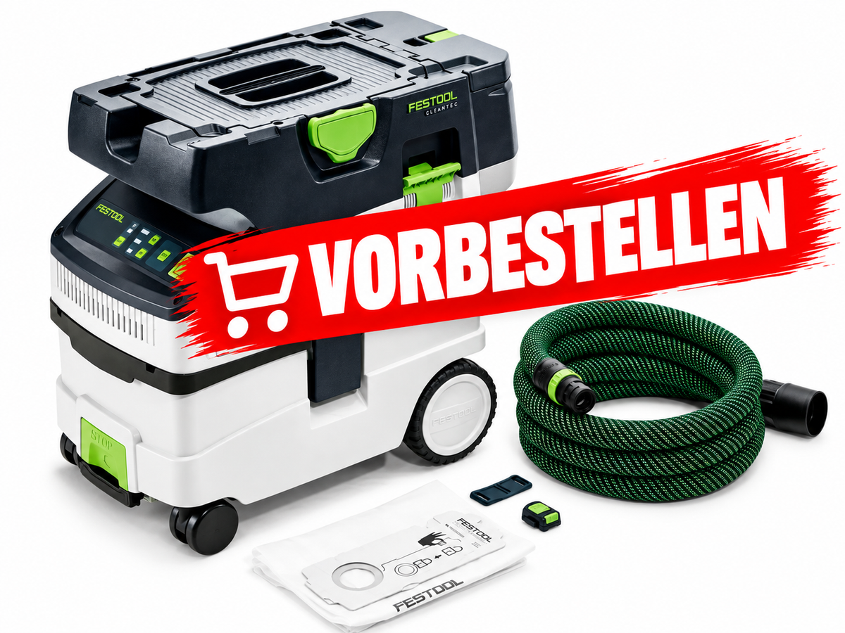 Festool Akku-Absaugmobil CTLC MIDI I-Basic CLEANTEC - 577066 - Vorbestellen