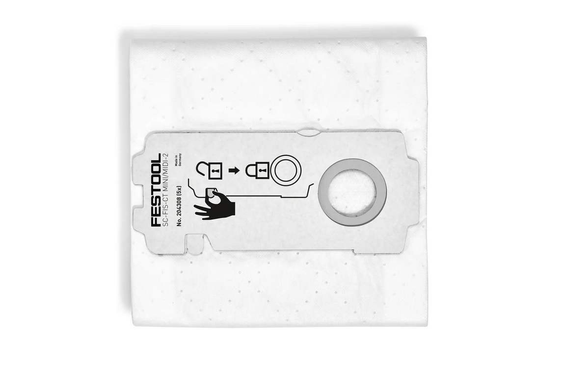 Festool SELFCLEAN Filtersack SC-FIS-CT MINI/MIDI-2/5/CT15 204308